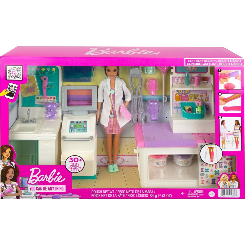 Barbie Fast Cast Clinic Playset