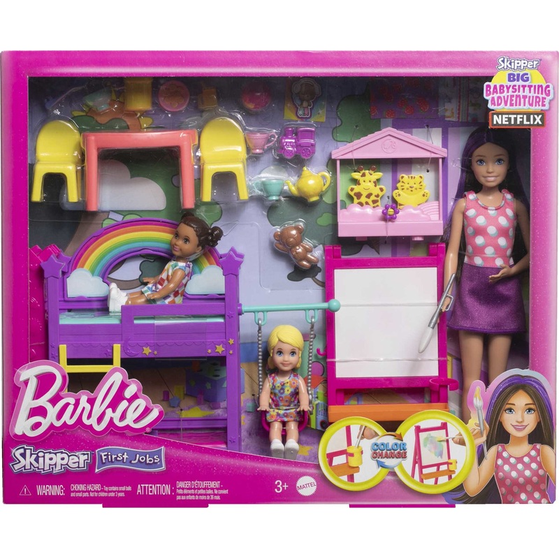 Barbie Skipper Babysitters Inc. Skipper First Jobs Playset