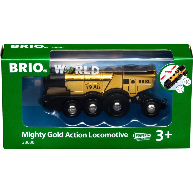 BRIO Mighty Golden Action Locomotive