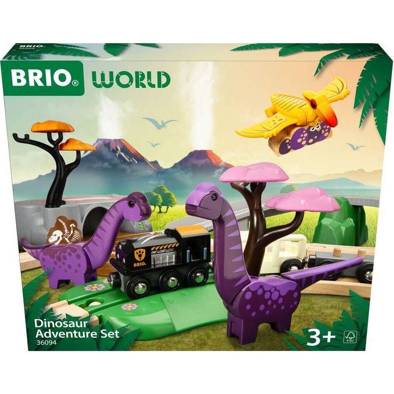 BRIO World  36094 Dinosaur Adventure Set