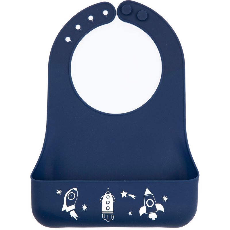 Outer Space Little Bites Bib