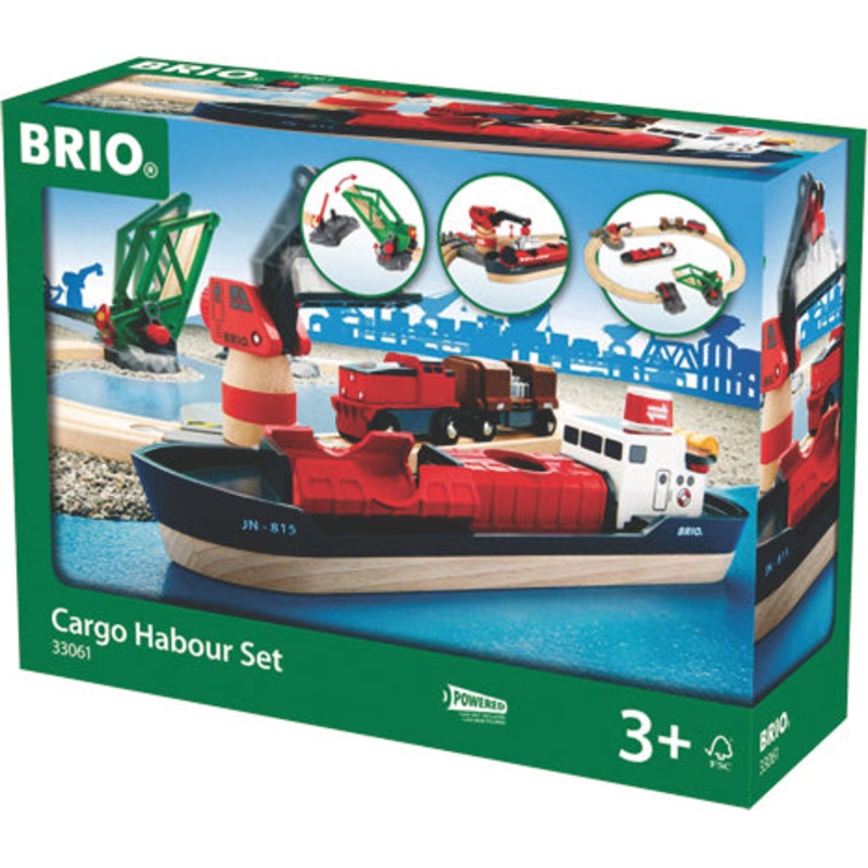 BRIO Cargo Harbor Set