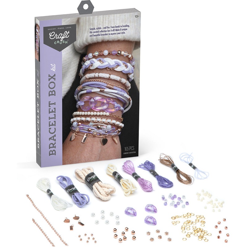 Craft-crush Bracelet Box Kit - Lilac