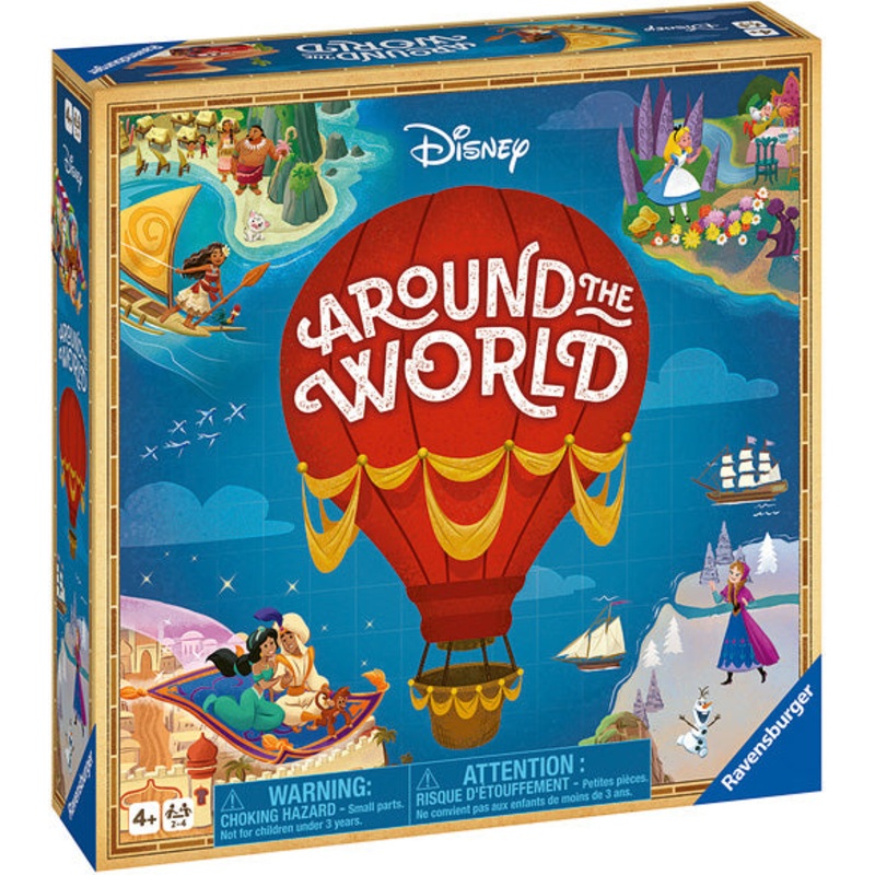 Disney Around the World Board Game Age 4+