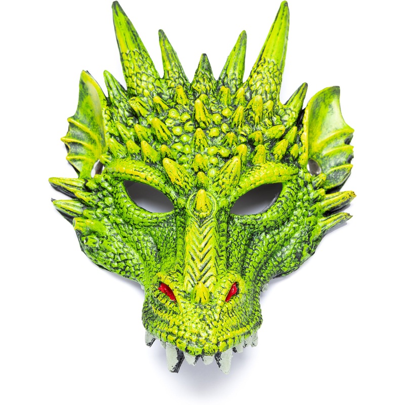 Dragon Mask Green