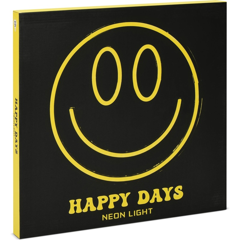 Happy Days Smiley Face Neon Light
