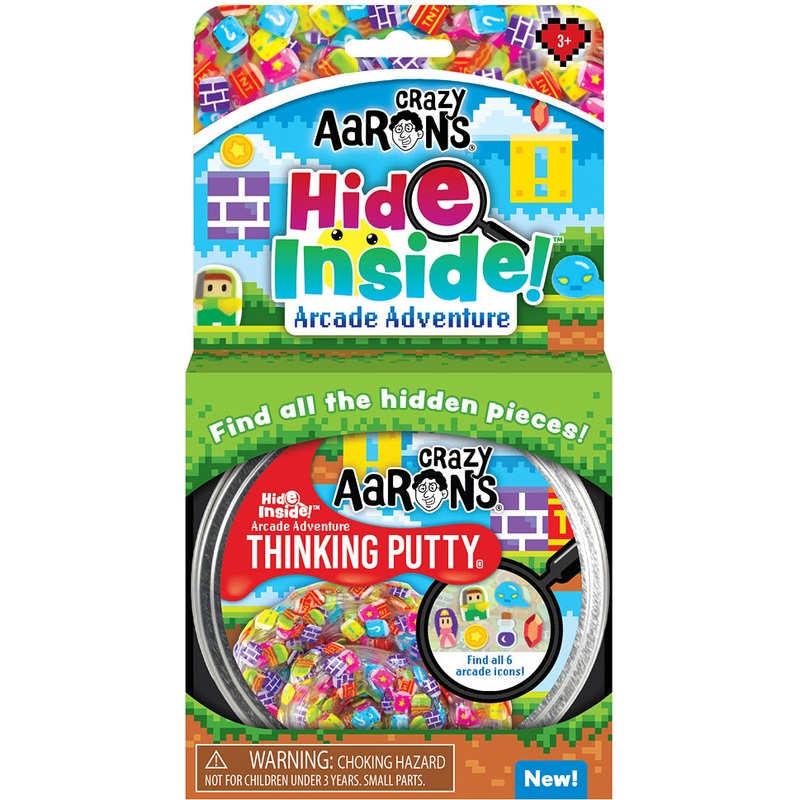 Hide Inside! Arcade Adventures Thinking Putty