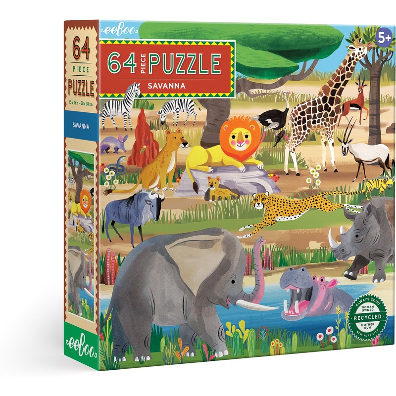 Savanna - 64 Piece Puzzle