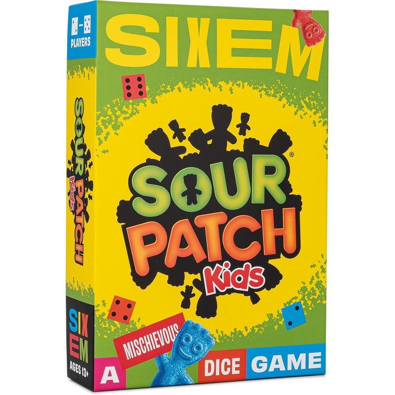 Sixem Sour Patch Kids Dice Game Age 13+