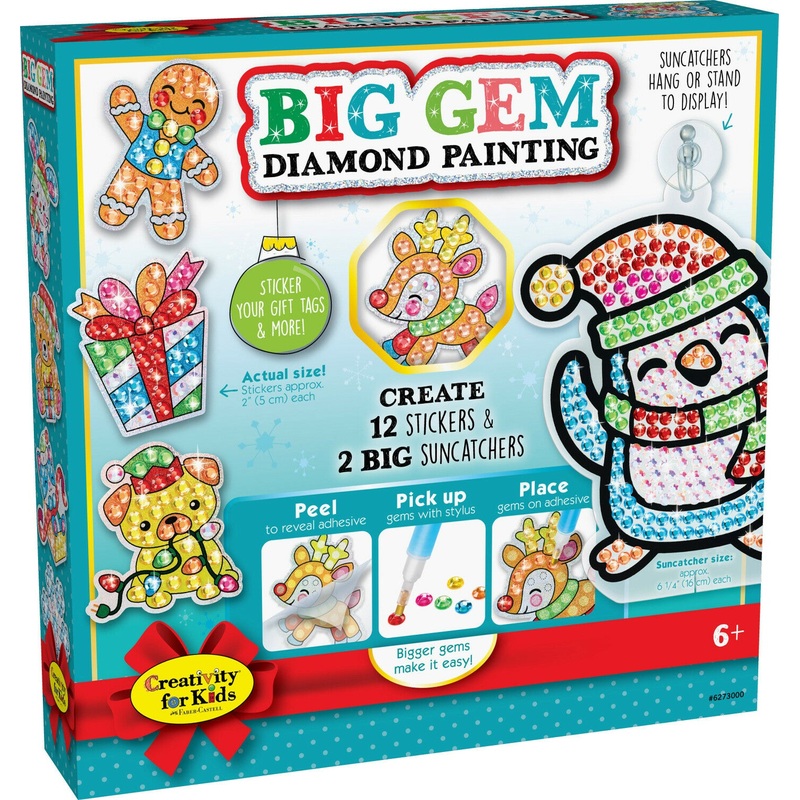 Big Gem Diamond Painting  Holiday Age 6+
