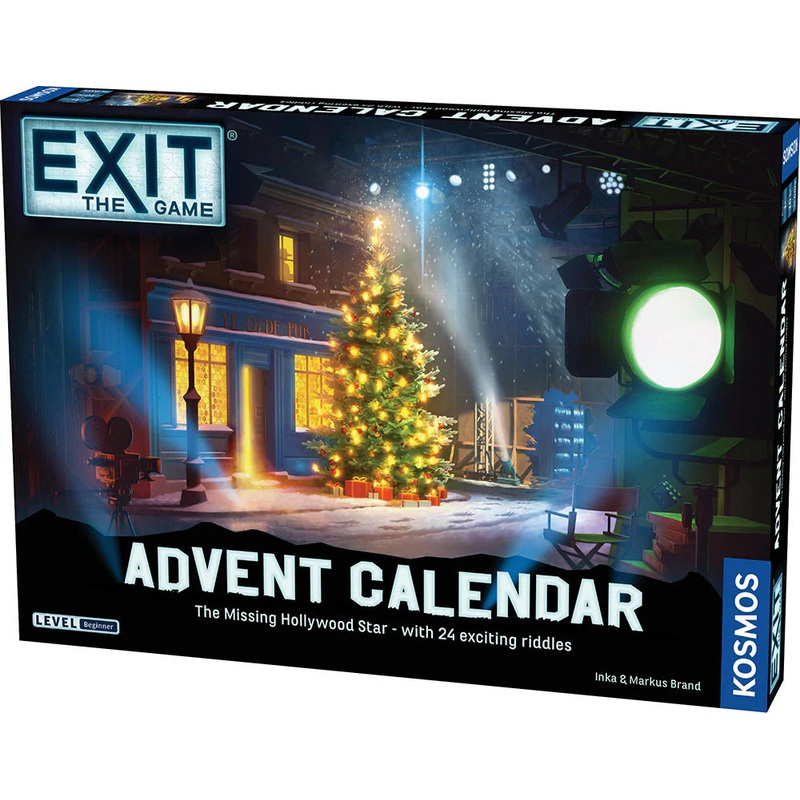 EXIT: The Game - Advent Calendar - The Missing Hollywood Star Age 10+