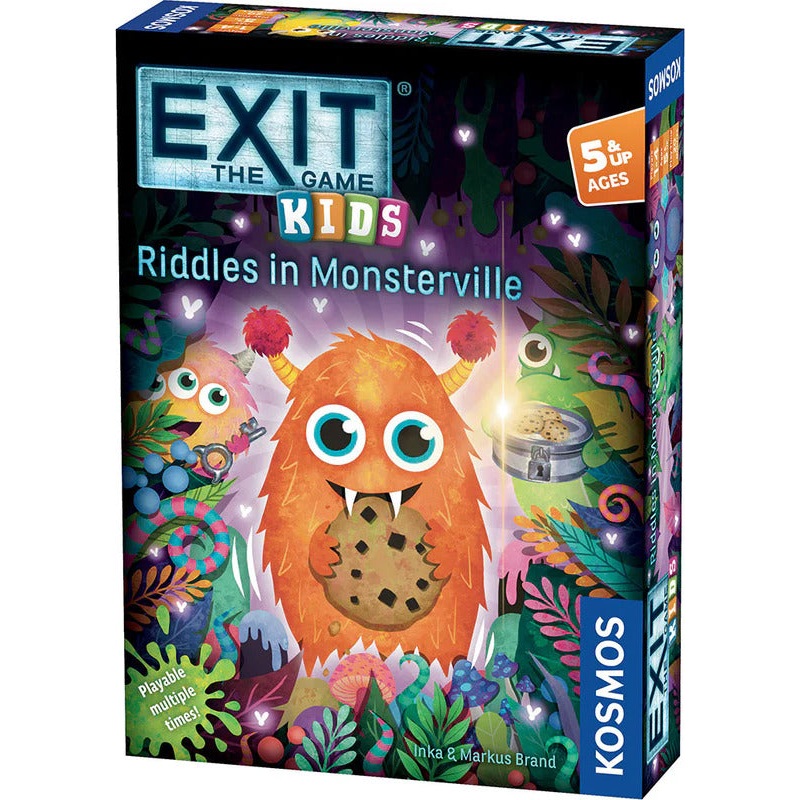 EXIT: The Game - Kids - Riddles in Monsterville Age 5+
