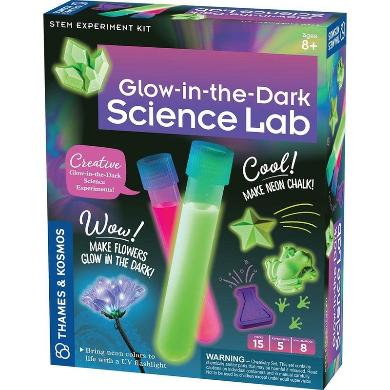 Glow-in-the-dark Science Lab Age 8+