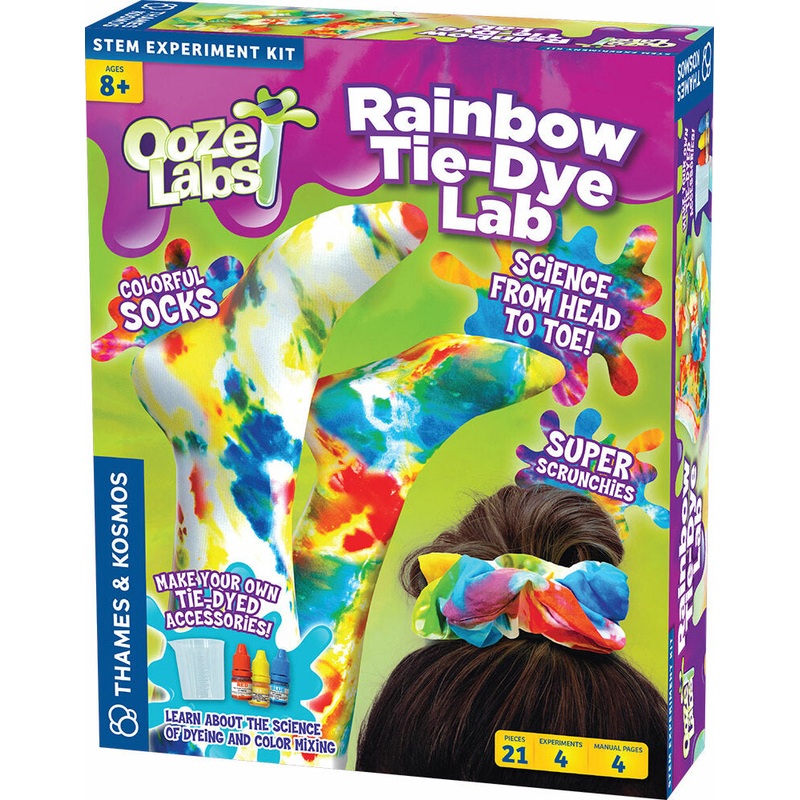 Ooze Labs Rainbow Tie-Dye Lab Age 8+