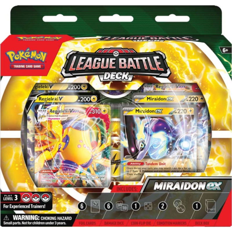 Pokemon TCG - Miraidon EX League Battle Deck