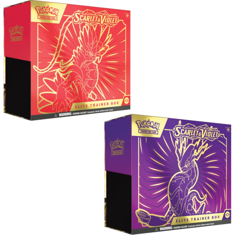 Pokemon TCG - Scarlet and Violet - Elite Trainer Box