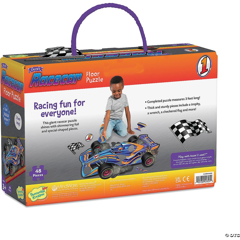 Racecar Floor Puzzle Age 3+