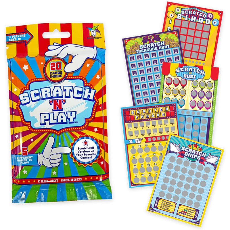 Scratch 'n' Play Classic Games Age 8+