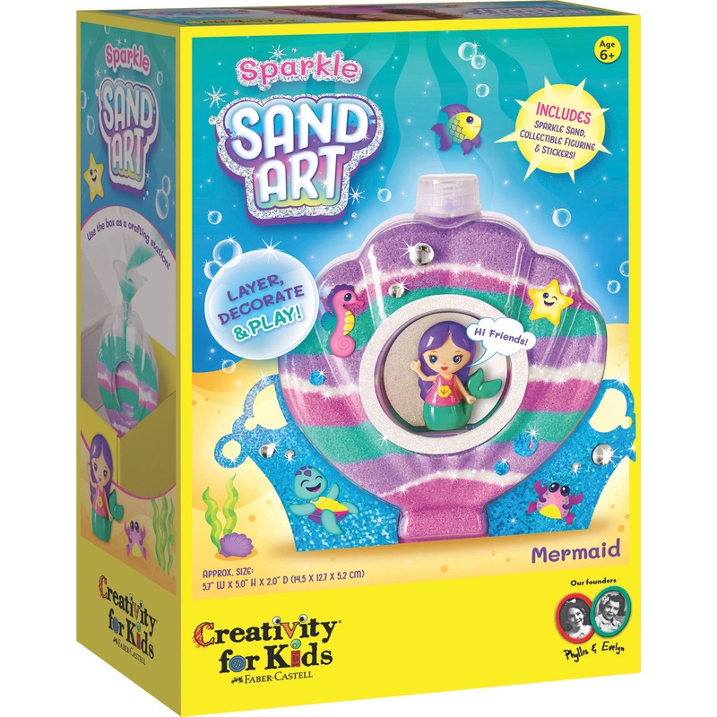 Sparkle Sand Art Mermaid Age 6+