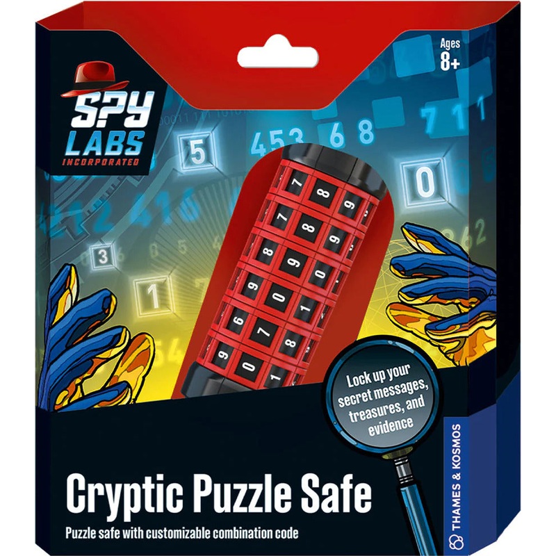 Spy Labs: Cryptic Puzzle Safe