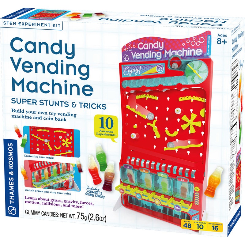 Candy Vending Machine - Super Stunts and Tricks Age 8+