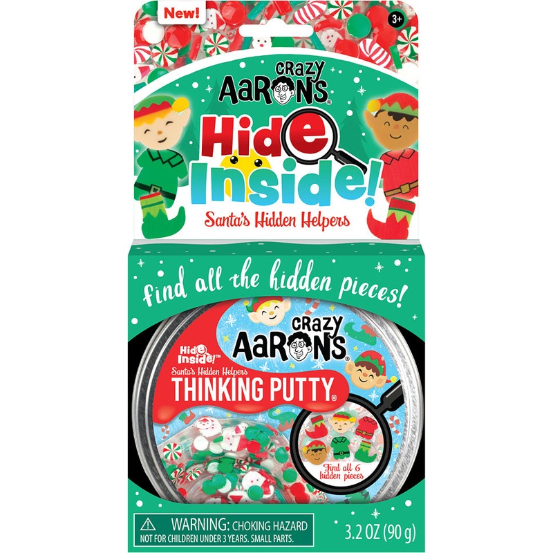 Hide Inside! Santa's Hidden Helpers Thinking Putty
