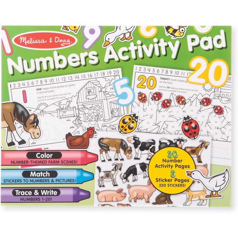 Numbers Activity Pad