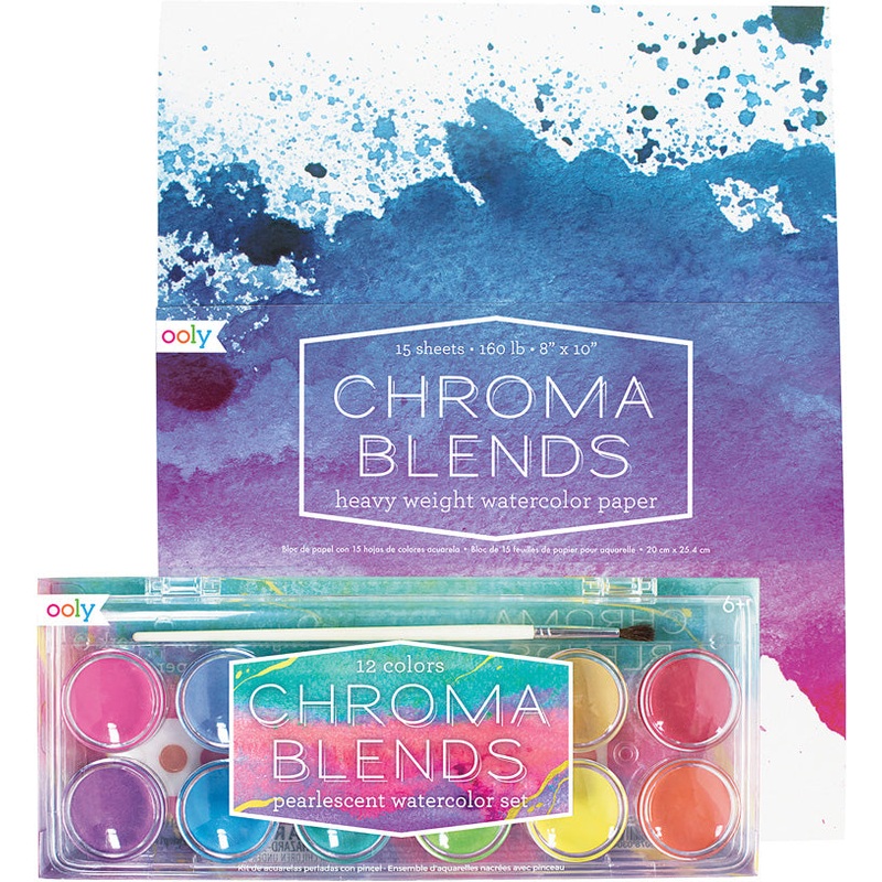 Pearlescent Watercolor Giftable Set