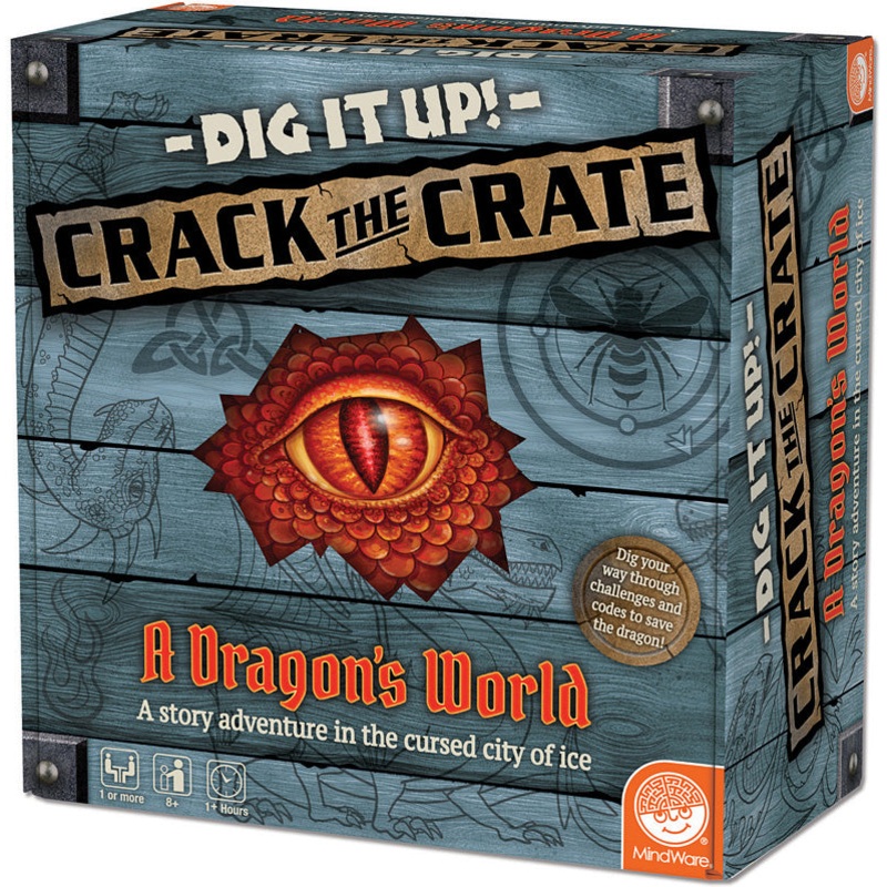 Dig It Up! Crack the Crate - A Dragon's World - Story Adventure Game Age 8+