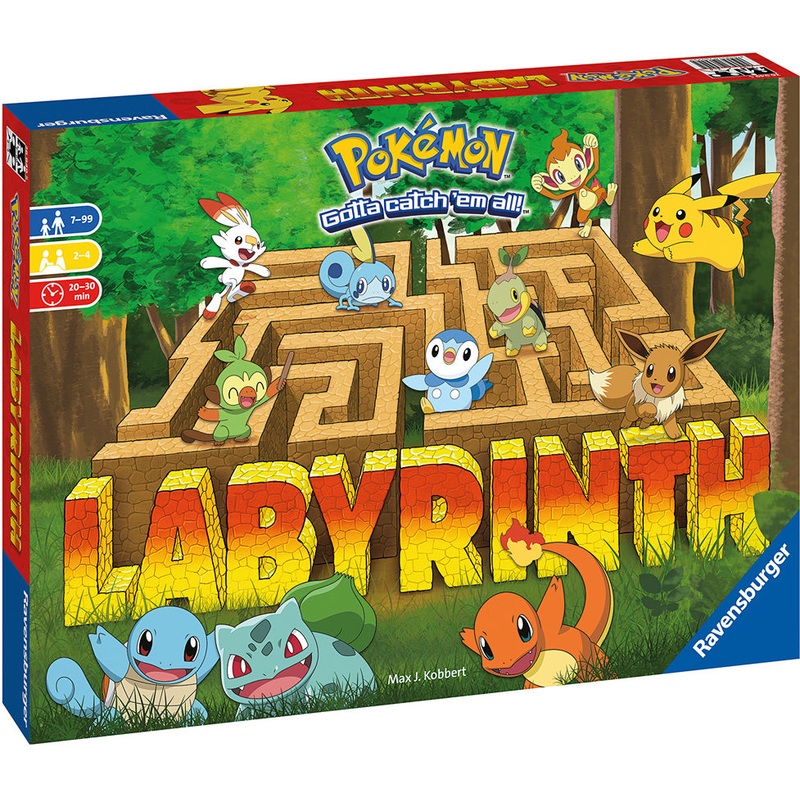 Pokmon Labyrinth Board Game Age 7+