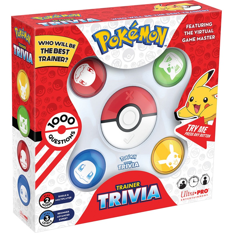Pokmon Trainer Trivia Game Age 7+
