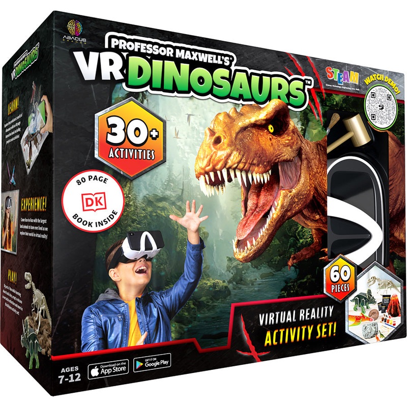 Professor Maxwell's VR Dinosaurs Age 8+