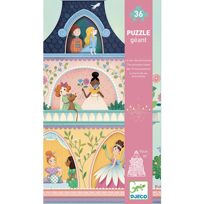 The Princess Tower Giant Floor Puzzle (36pc)