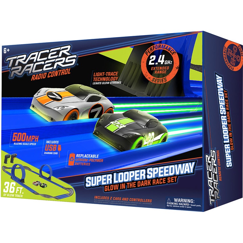 Tracer Racers RC Super Looper Speedway Race Set