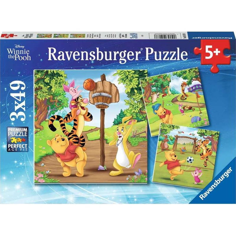 3x49 Pc Sports Day Puzzles