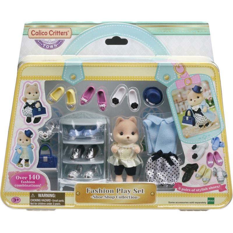 Calico Critters Fashion Playset Shoe Shop Collection