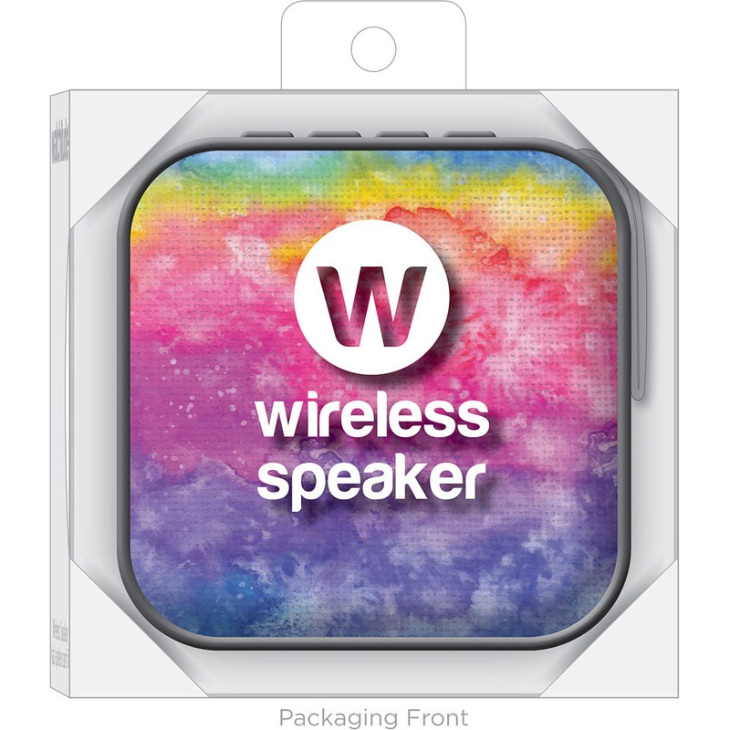 Jamm'd Wireless Speaker - Rainbow Tie Dye