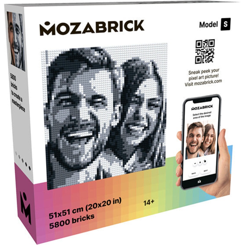 Mozabrick Photo Pixel Art - Model S