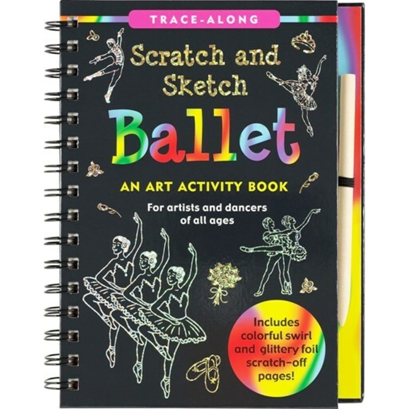 Scratch & Sketch Ballet (Trace-Along)