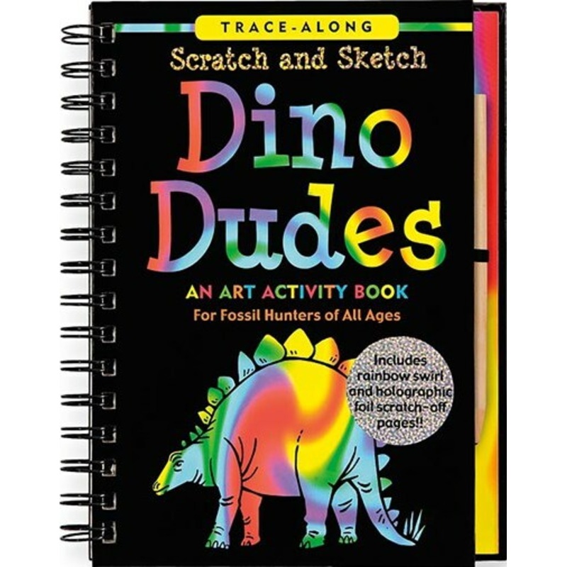 Scratch & Sketch Dino Dudes (Trace-Along)
