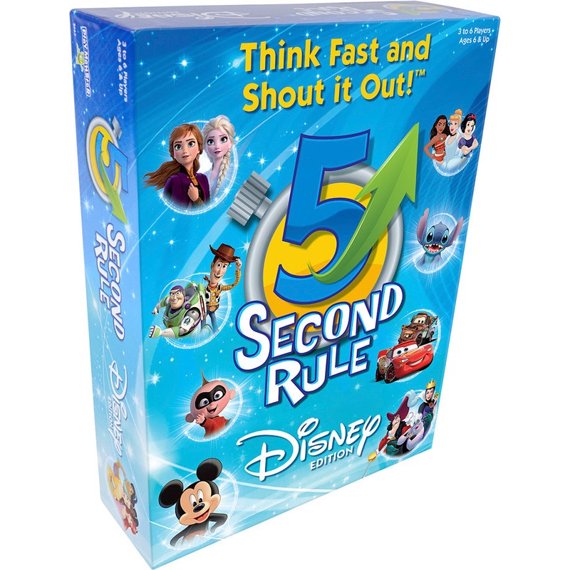 5 Second Rule Disney Edition Game