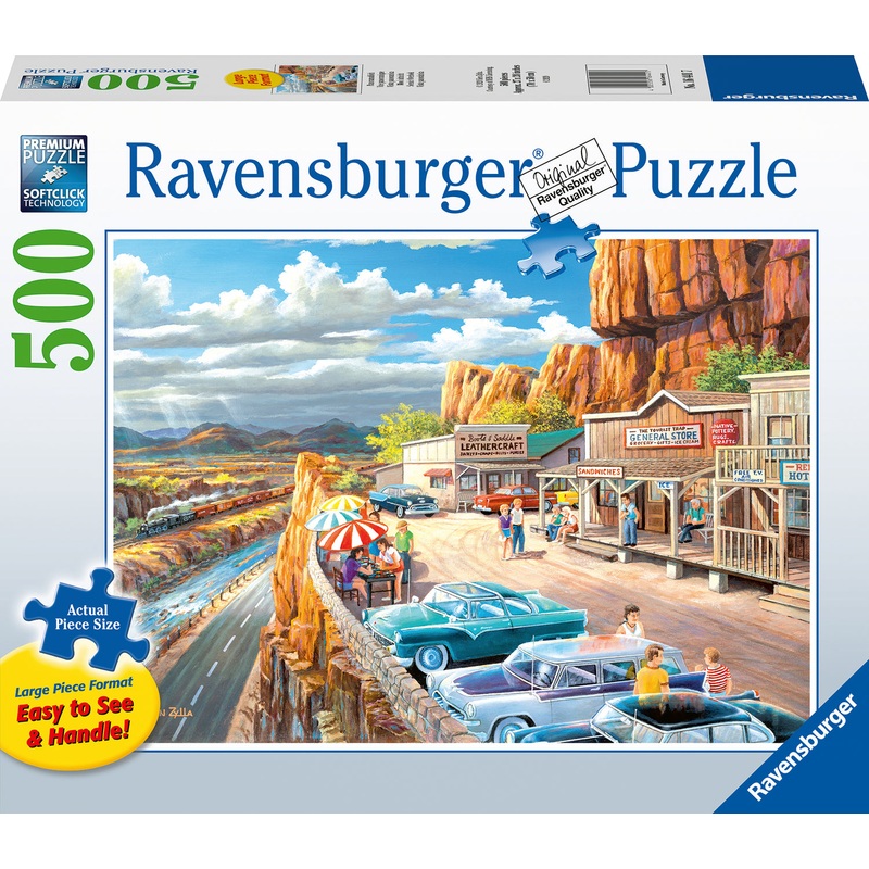 500 Pc Scenic Overlook Large Format Puzzle