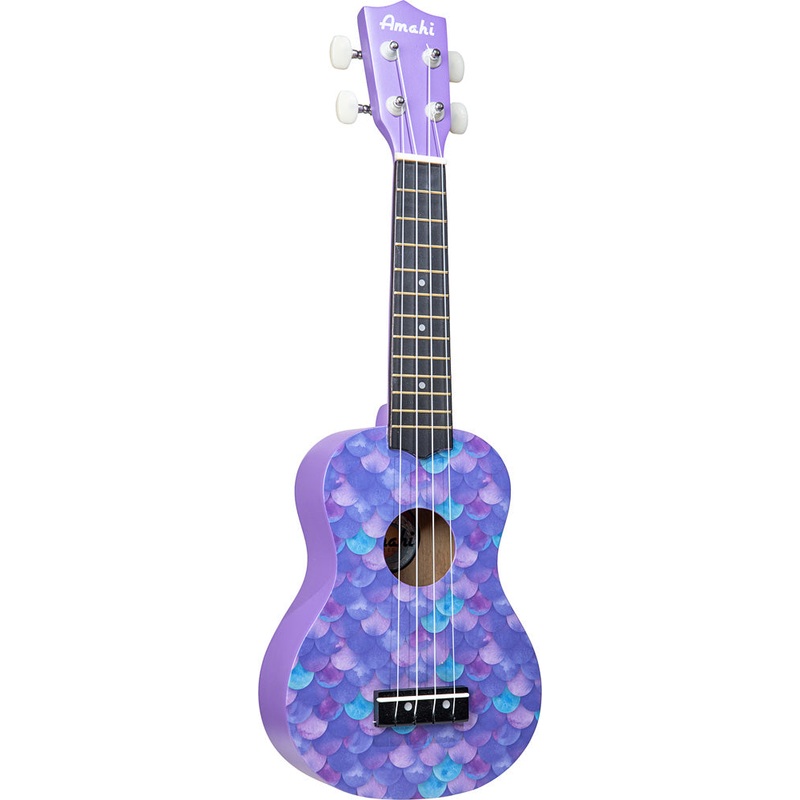 Amahi Ukulele - Purple Mermaid