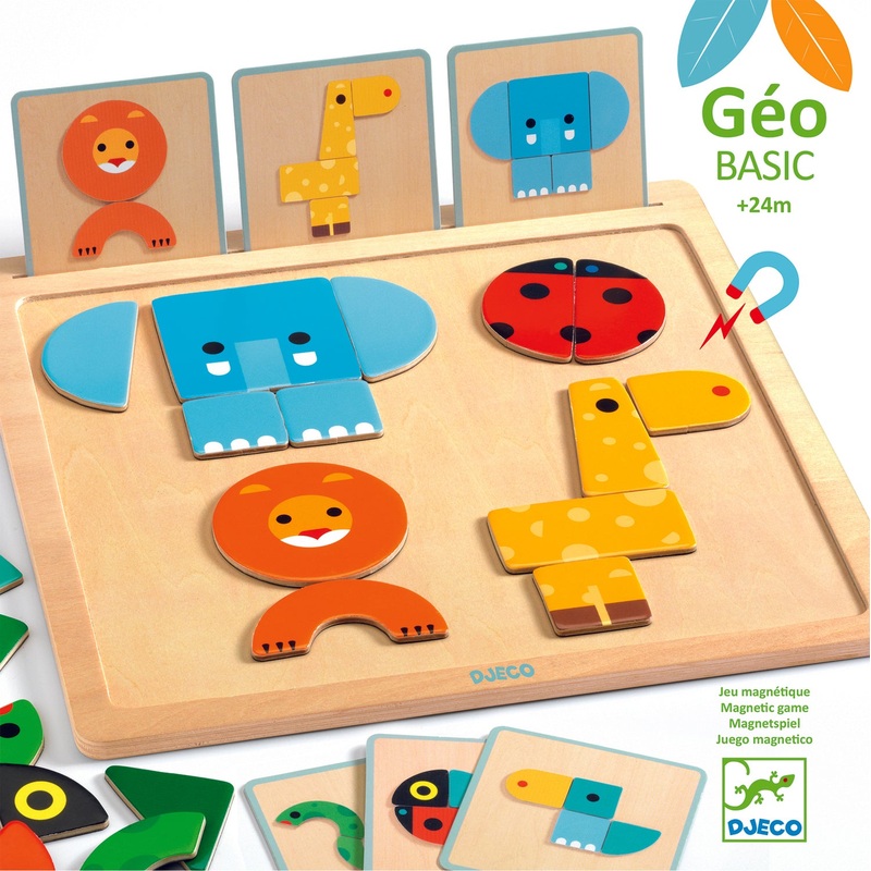 Basic Geobasic Magnetic Puzzle Age 2+
