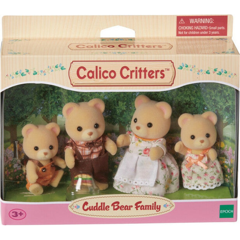 Calico Critters Cuddle Bear Family