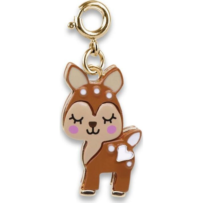 Gold Fawn Charm