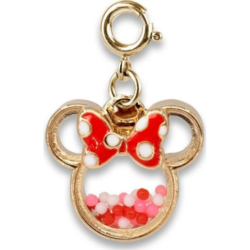 Gold Minnie Shaker Charm
