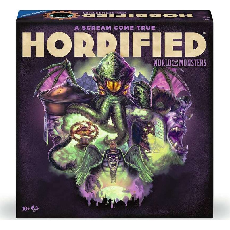 Horrified World of Monsters Game Age 10+