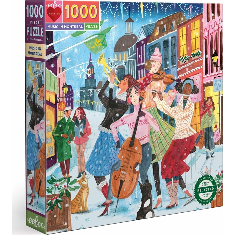 Music In Montreal (1000 Piece) Puzzle