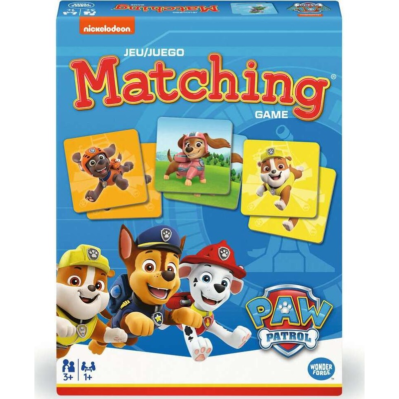 Paw Patrol Matching Game Age 3+